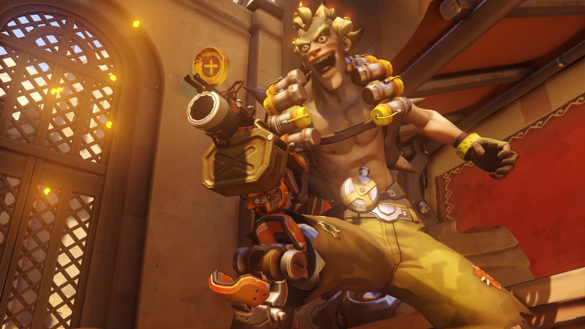 Junkrat attacks Temple of Anubis