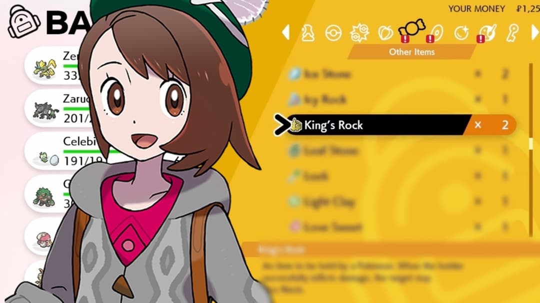 Pokemon Sword & Shield King’s Rock mystery gift code revealed - Dexerto