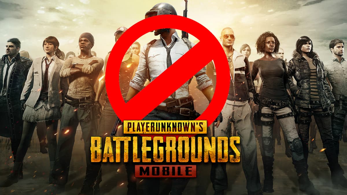 PUBG Mobile screen banned