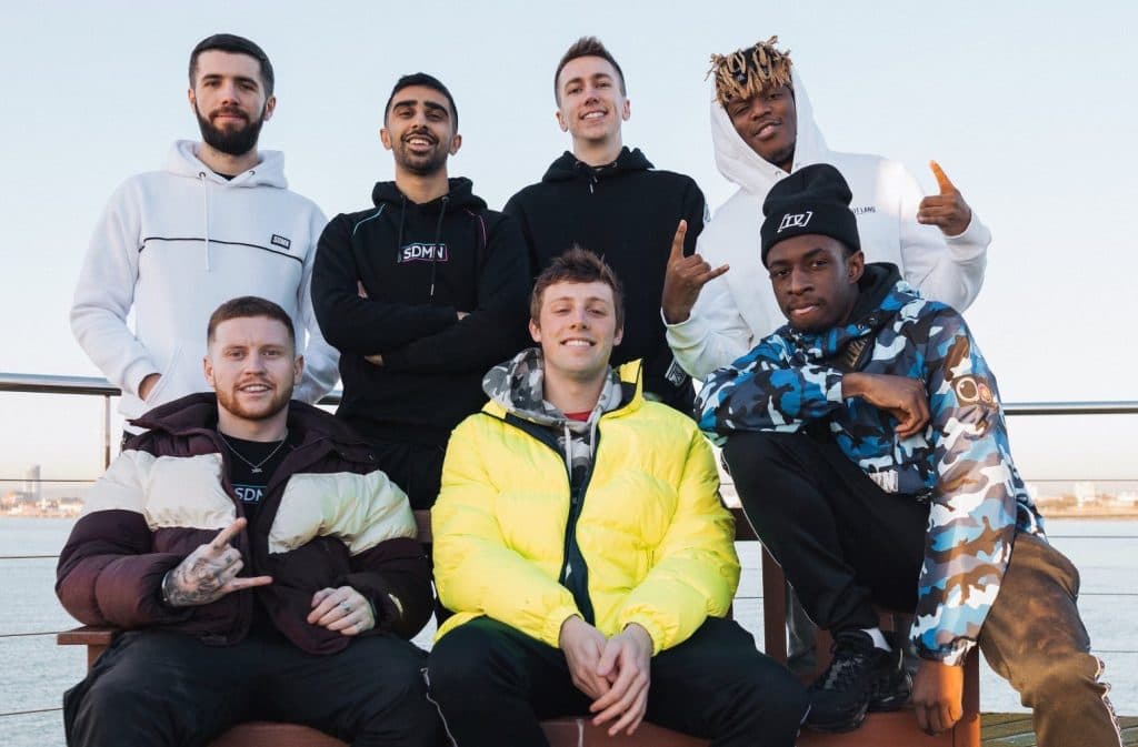 Sidemen sitting together