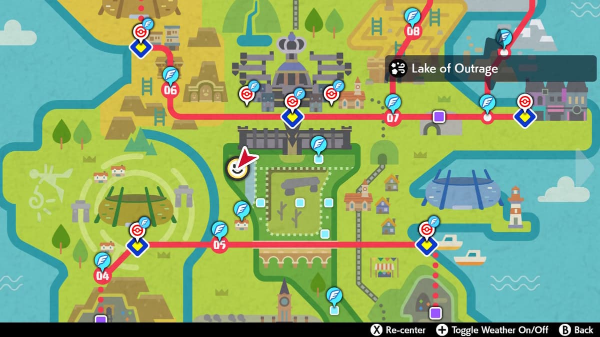 Stonjourner location Pokemon Sword