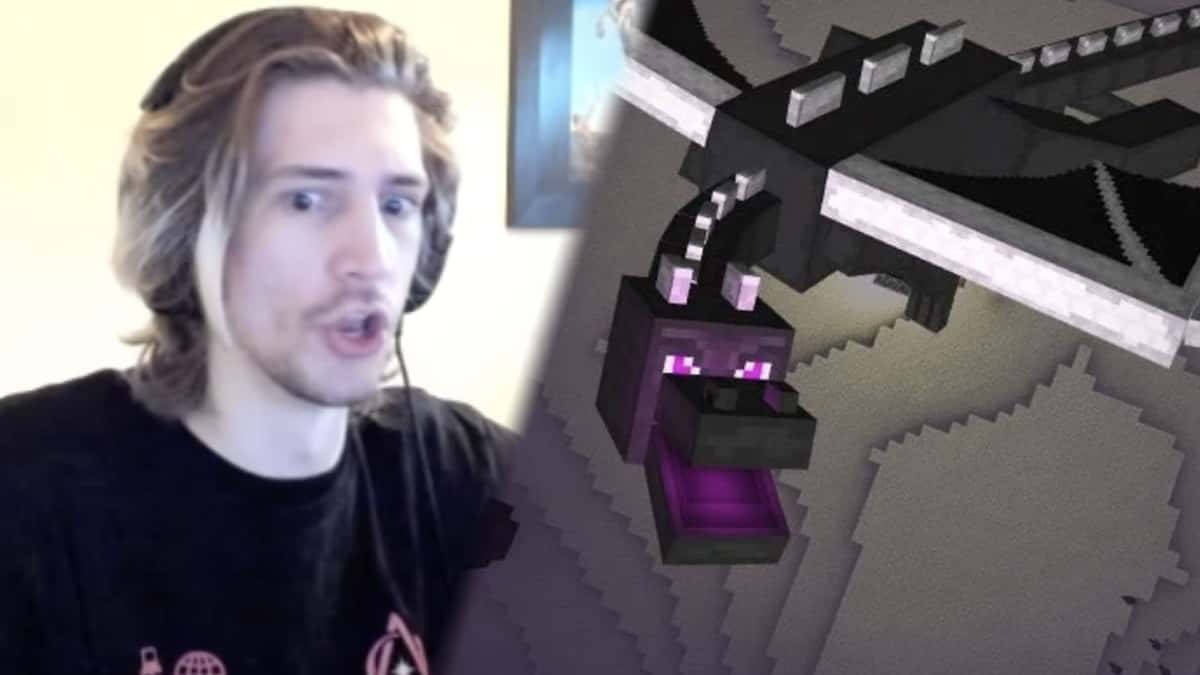 xqc ender dragon minecraft