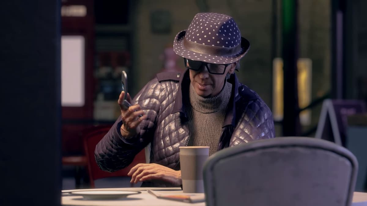 An old woman in Watch Dogs Legion