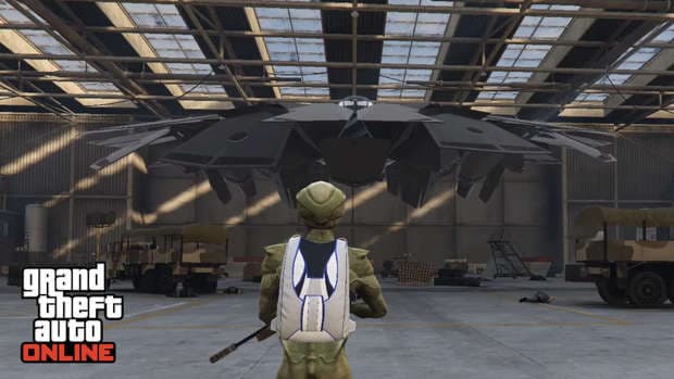 A UFO in GTA 5 Online