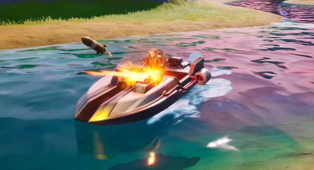 Fortnite boat gameplay