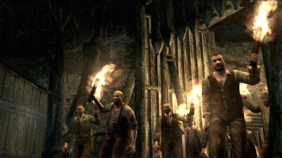 Villagers in resident evil 4