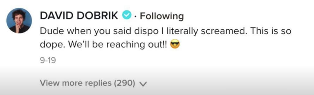 Dobrik Tik Tok Dispo