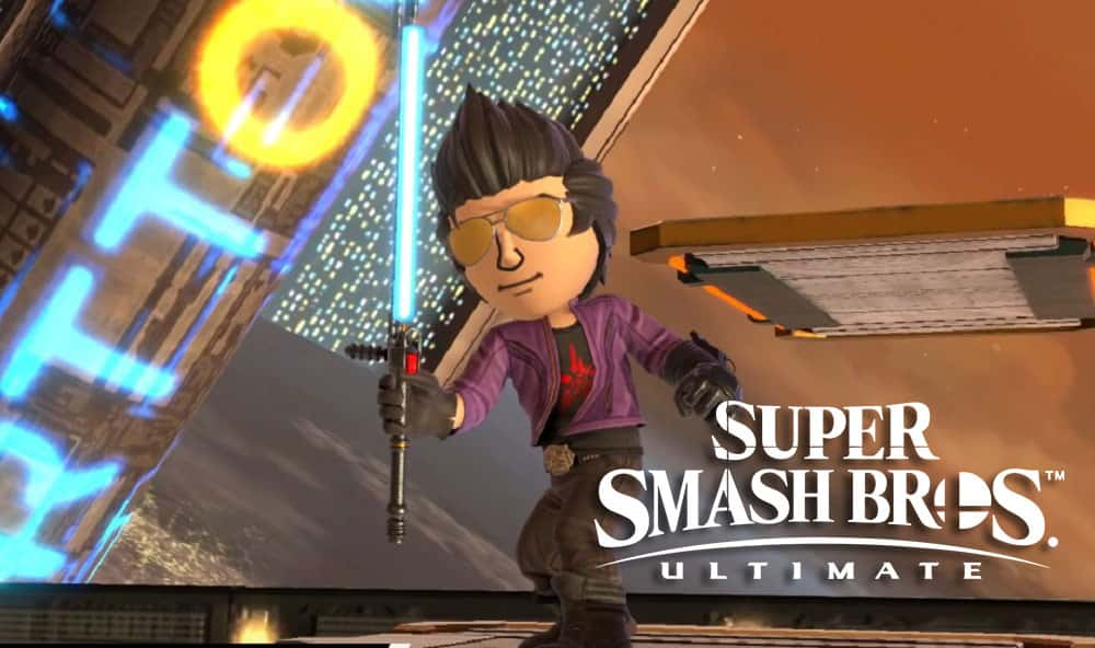 Travis Touchdown Smash Ultimate Mii