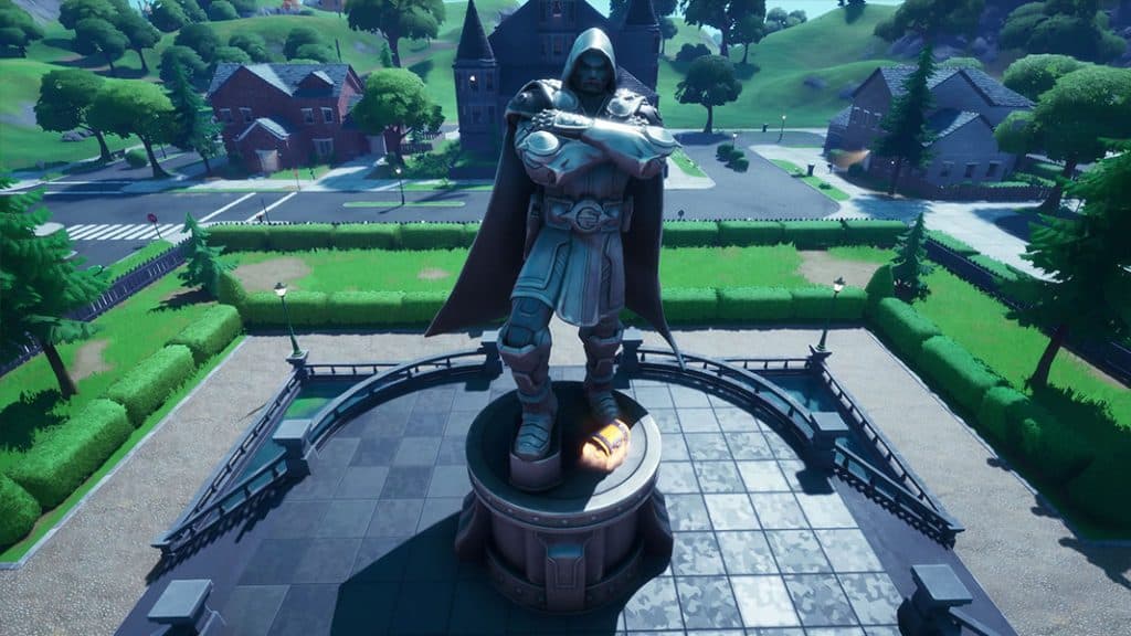 Doom's domain POI in fortnite