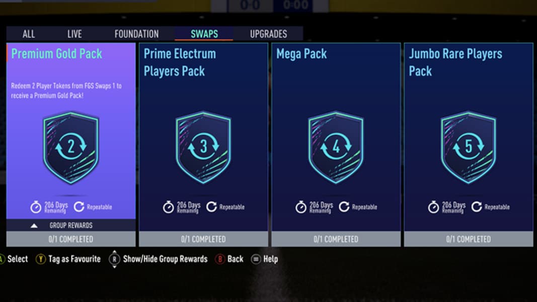 in-game screenshot of the FGS Token swaps SBCS