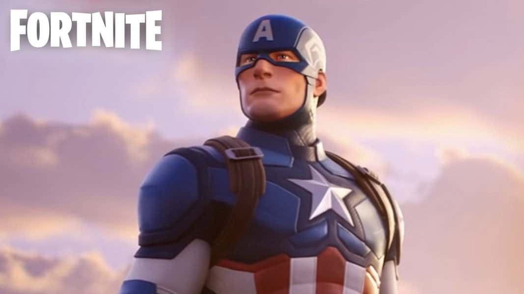 Captain America in Fortnite