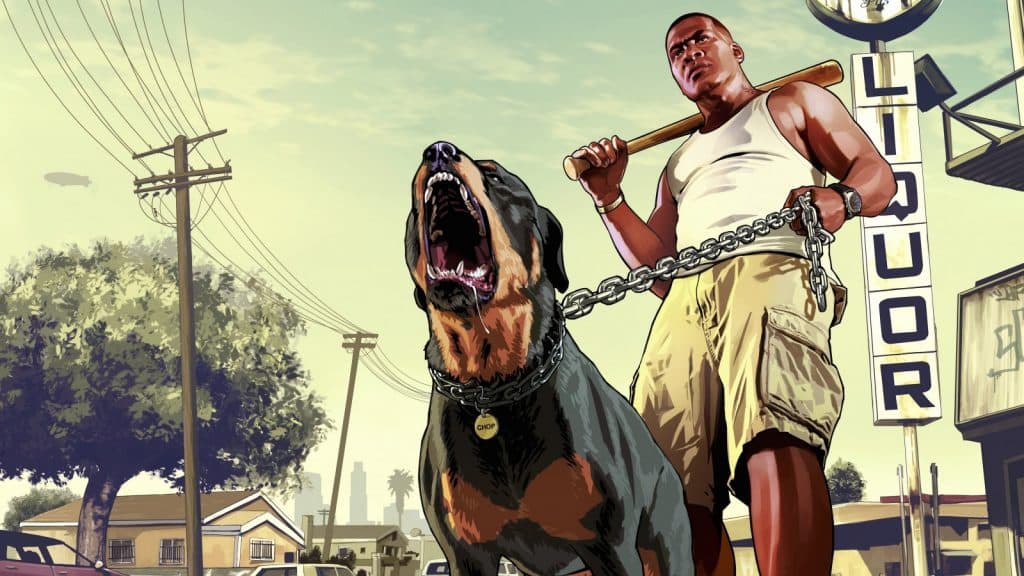 Franklin GTA 5 loading screen