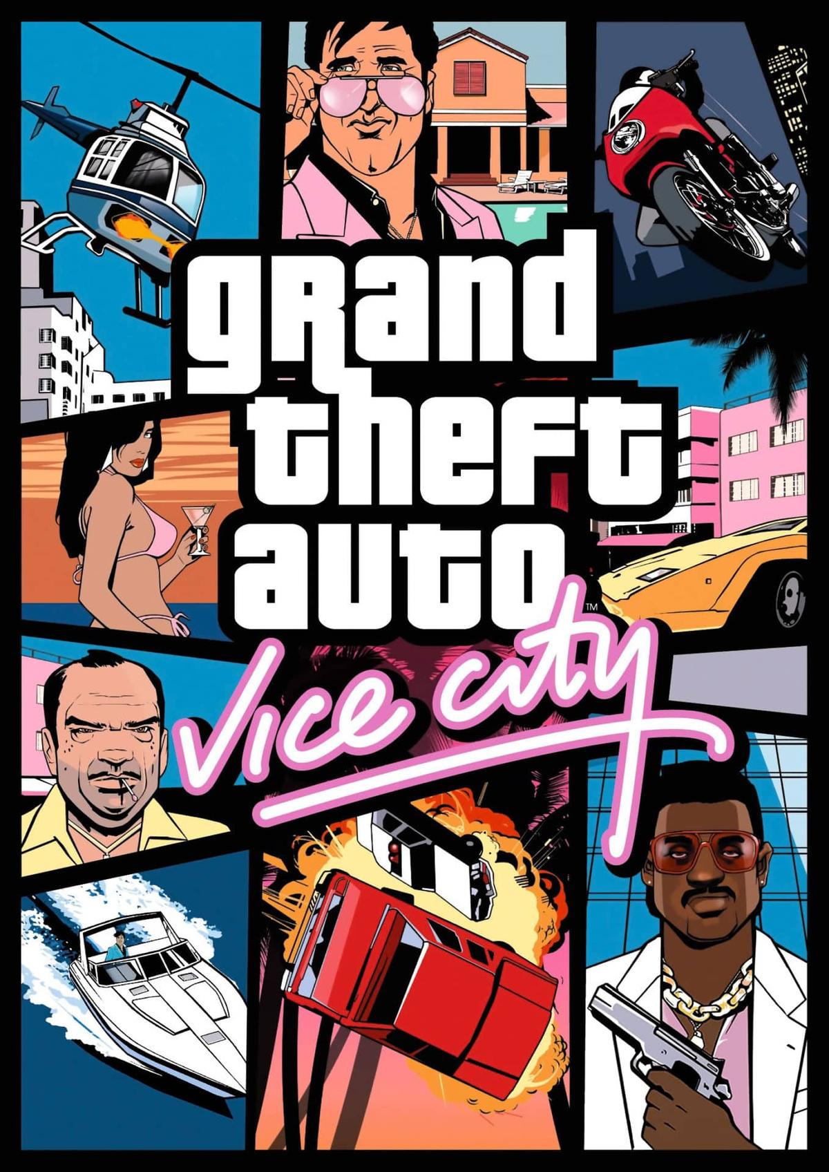 gta vice city box art