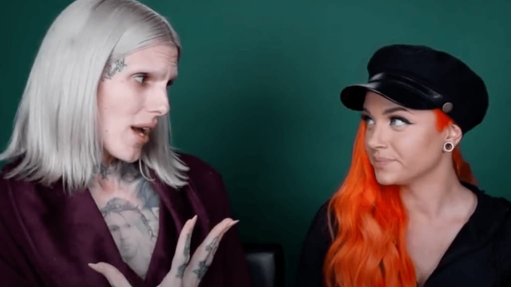 Jeffree Star and Glam&Gore Mykie