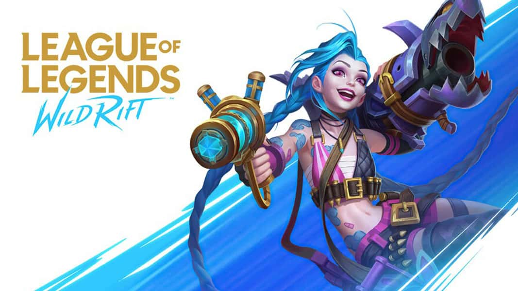 Jinx character in LoL wild rift