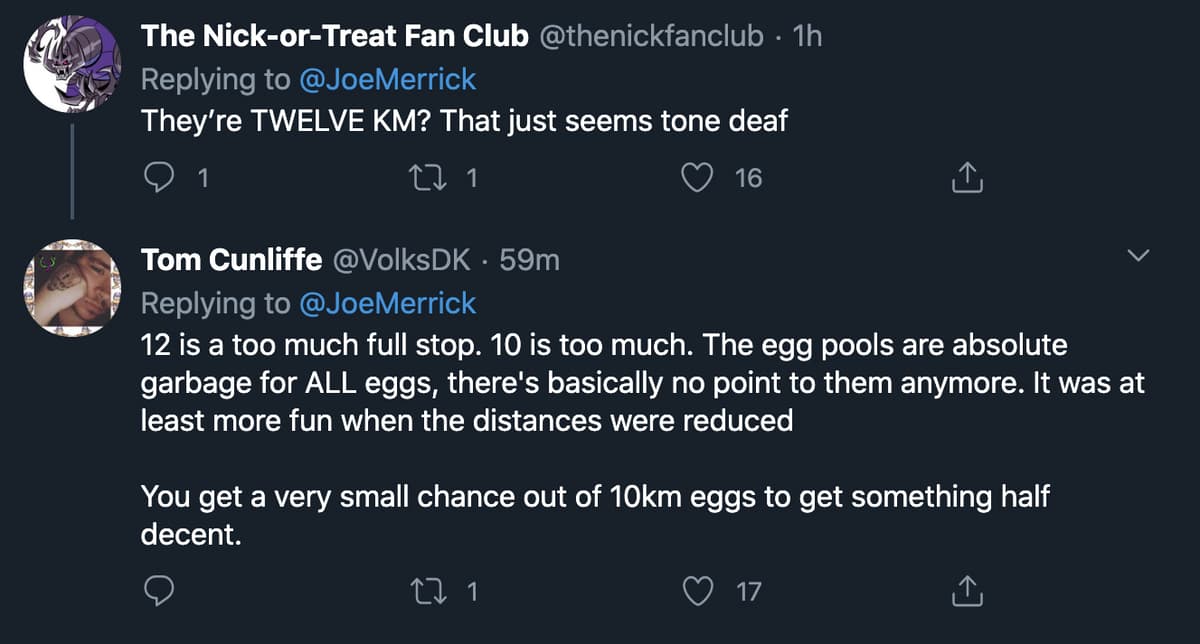 pokemon fans mad at eggs