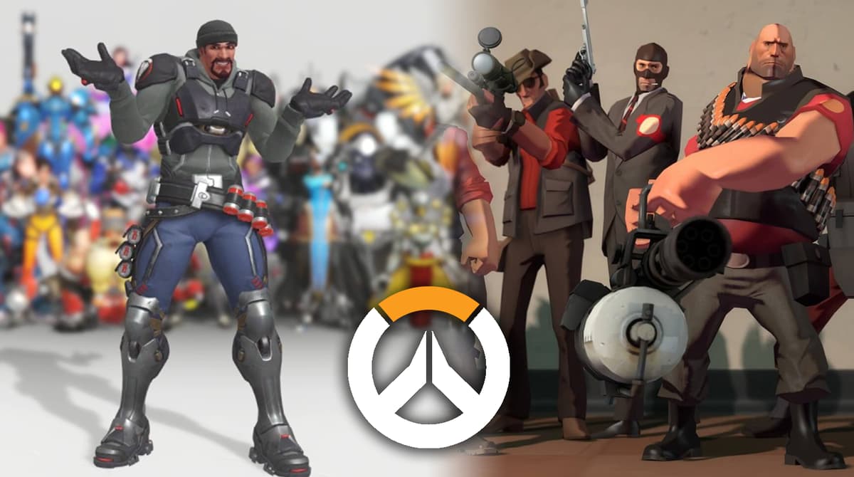 Overwatch gameplay / TF2 gameplay