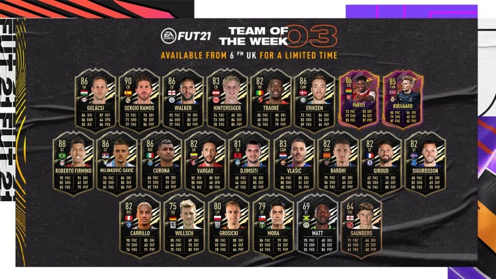 FIFA 21 TOTW 3