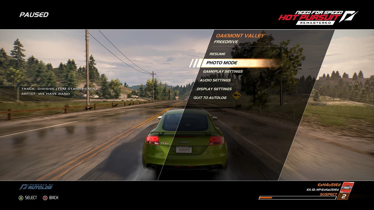 Audi TT NFS Hot Pursuit