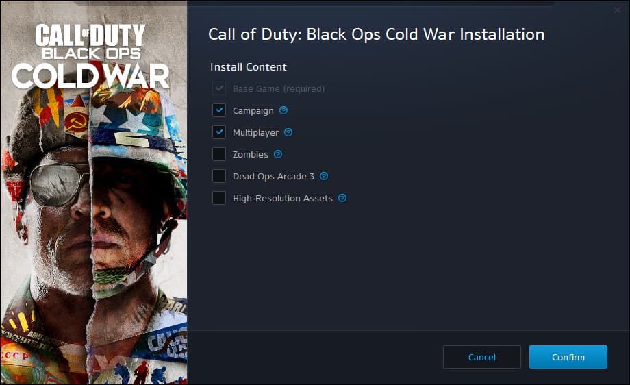 Battle.net Black Ops Cold War install uninstall modes