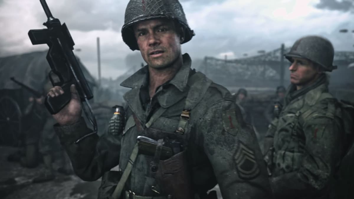 Sgt. Pierson in call of duty ww2