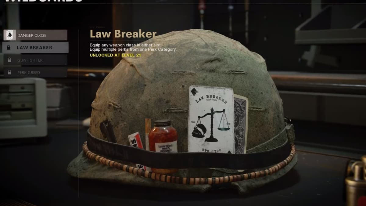 law breaker wildcard in black ops cold war