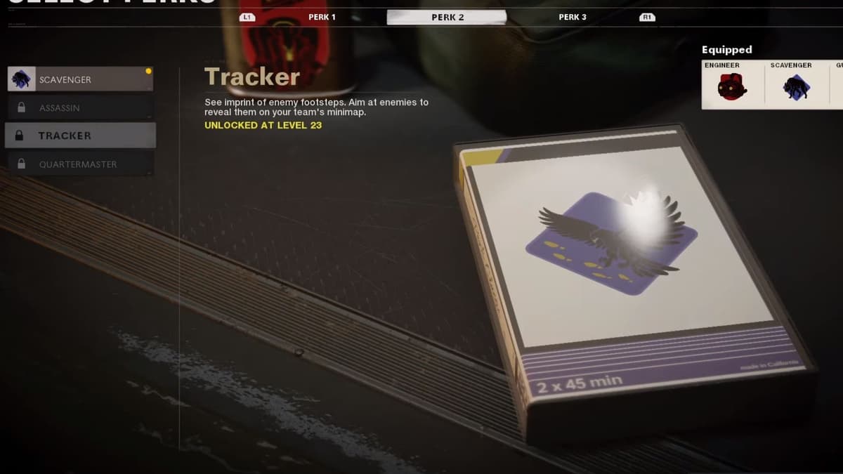 tracker perk in black ops cold war