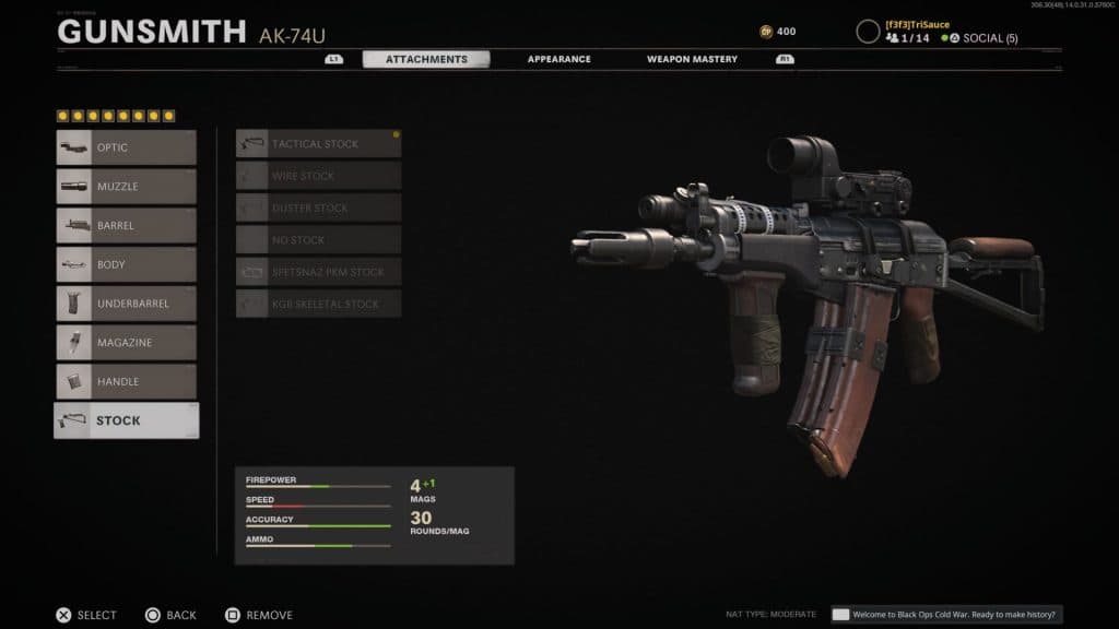 Black Ops Cold War Ak-74u