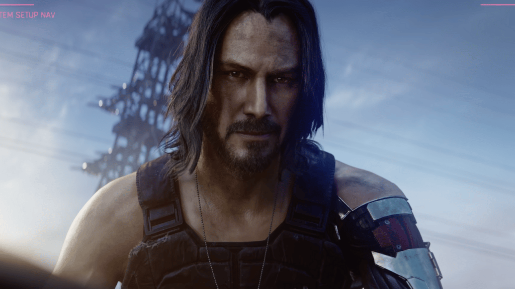 Johnny Silverhand in Cyberpunk 2077