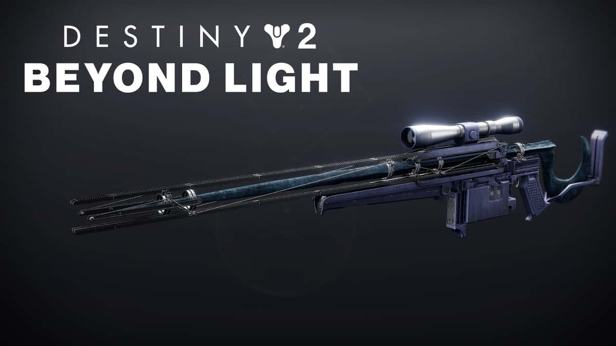 Destiny 2 Beyond Light Cloudstrike Exotic Sniper Rifle