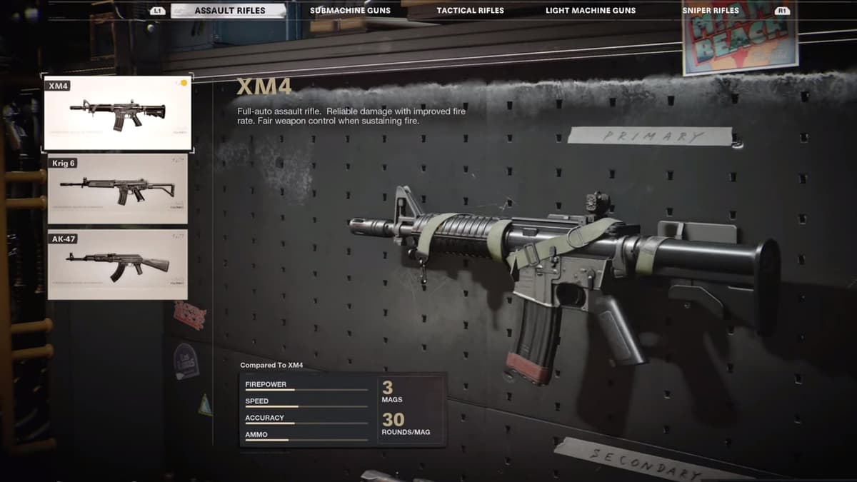 XM4 in cod black ops cold war