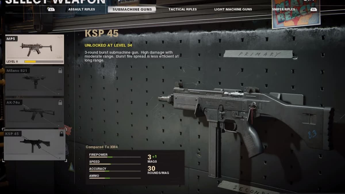 ksp 45 in cod black ops cold war