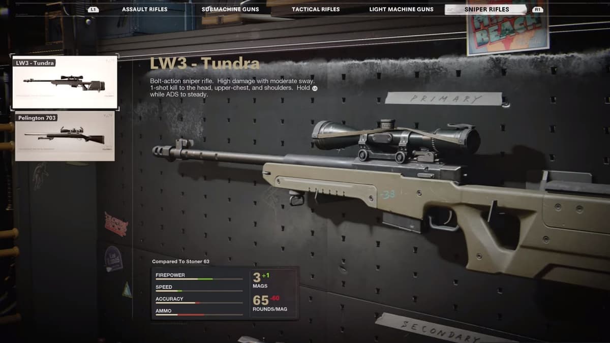 lw3 - tundra in cod black ops