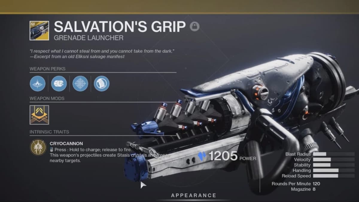 salvation's grip in destiny 2 beyond light