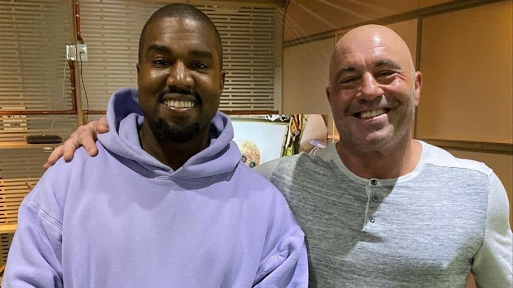 Kanye West and Joe Rogan