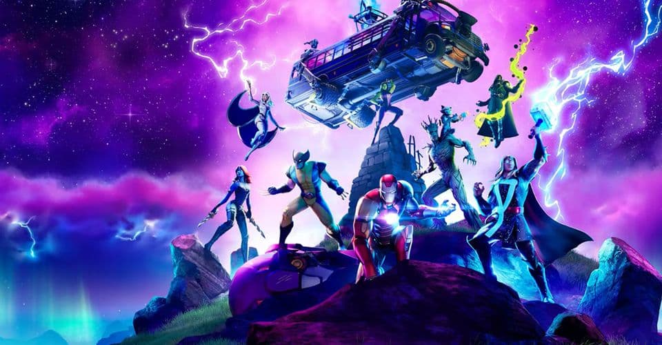 Fortnite Marvel artwork