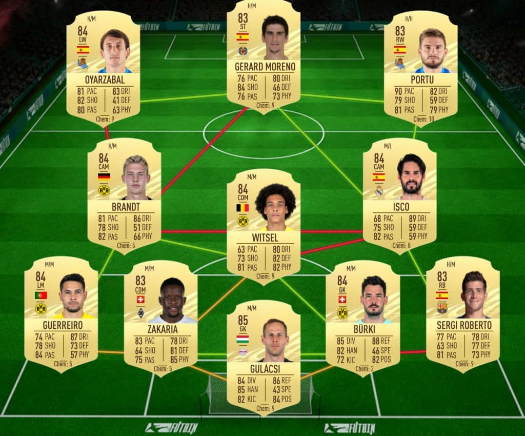 Isco Real Madrid SBC solution