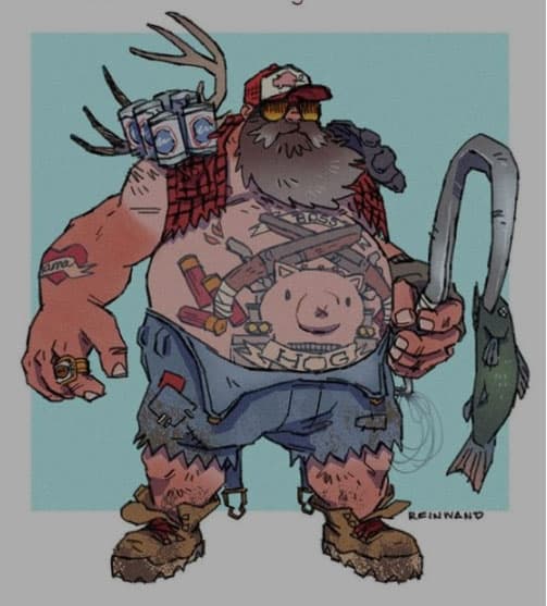 Roadhog backwoods Overwatch skin