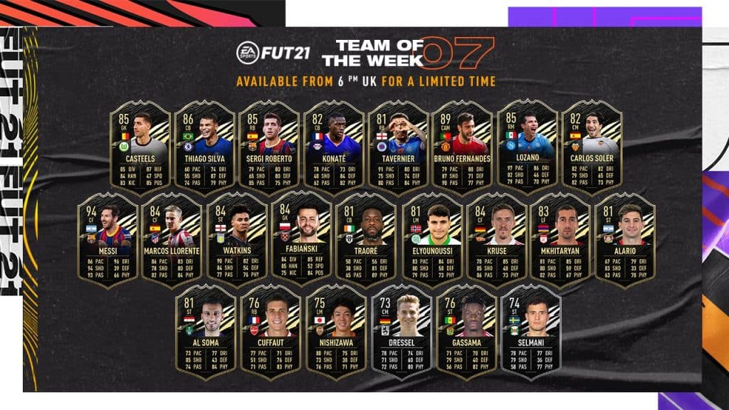 FIFA 21 TOTW 7