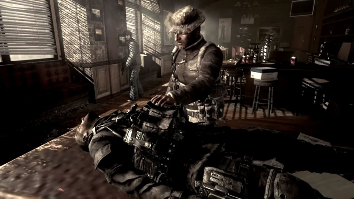 captain price and soap in cod modern warfare 3