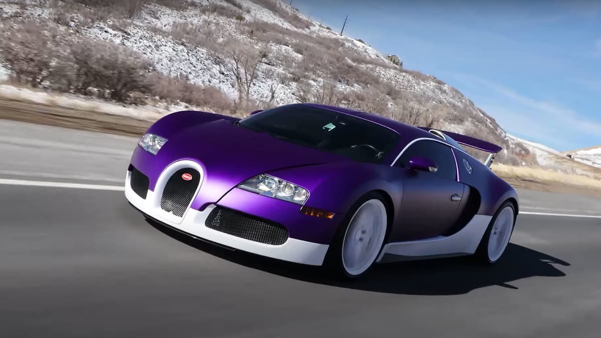 TheStradman Purple Veyron