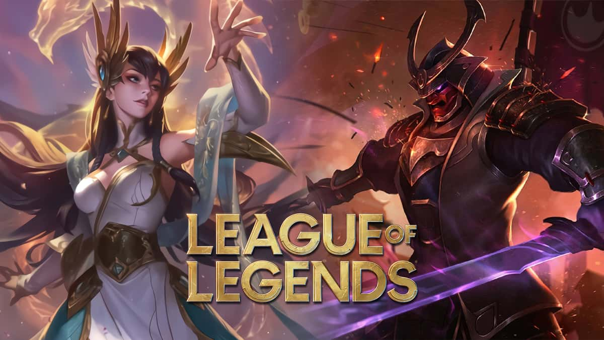 Divine Sword Irelia and Warlord Shen in League of Legends