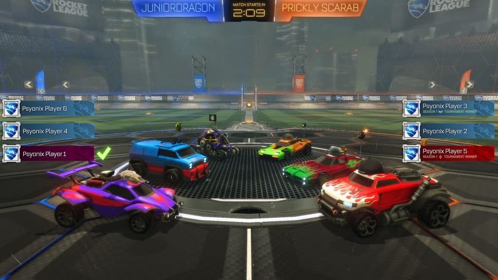 Rocket League Season 1 Tournament Challenges