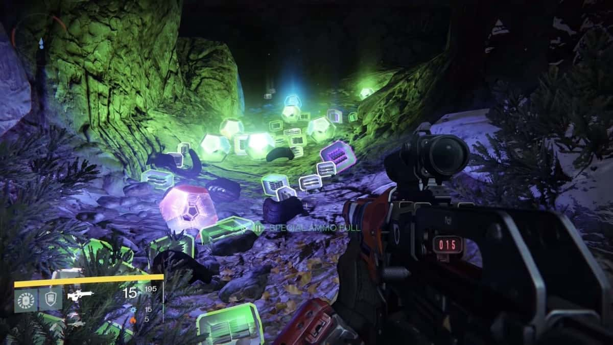 Loot Cave in Destiny 1