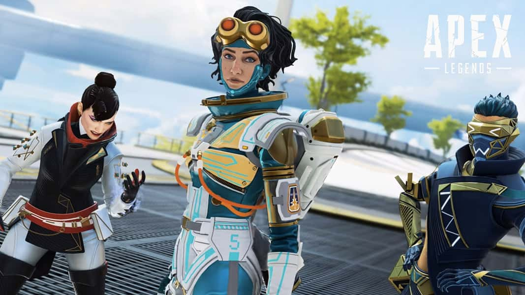 Wraith, Horizon, and Octane in Apex Legends