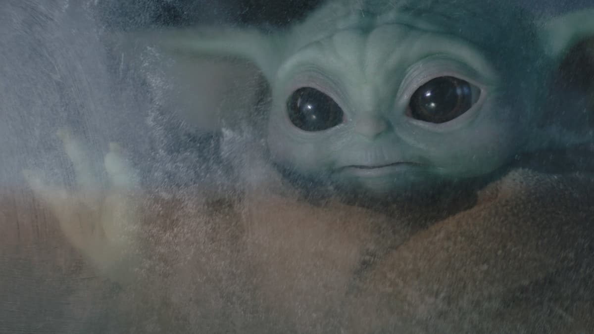 baby yoda in the mandalorian