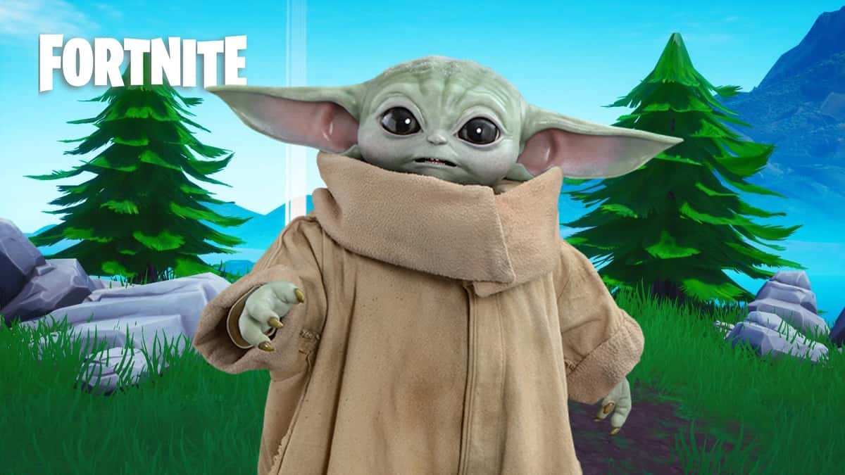 Fortnite baby yoda