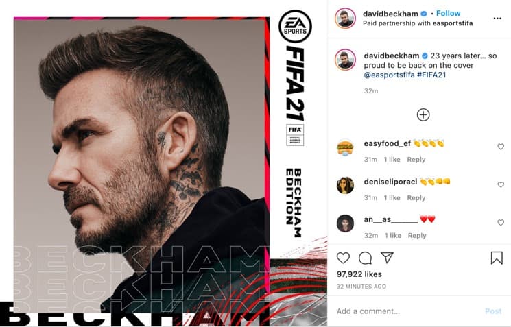 FIFA 21 David Beckham edition