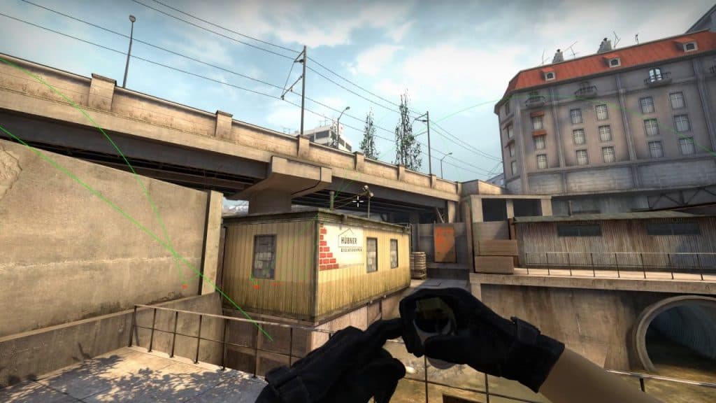 B connector on csgo's overpass