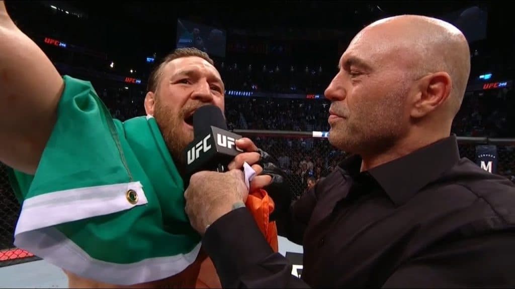 joe rogan interviewing conor mcgregor